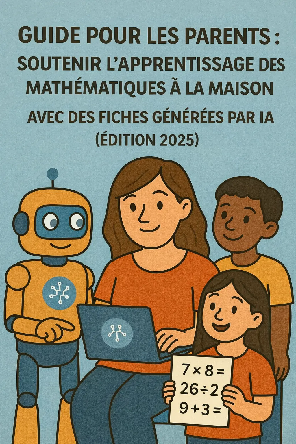 Guide pour les Parents : Soutenir l'Apprentissage des Maths à la Maison avec des Fiches Générées par l'IA (Édition 2025)